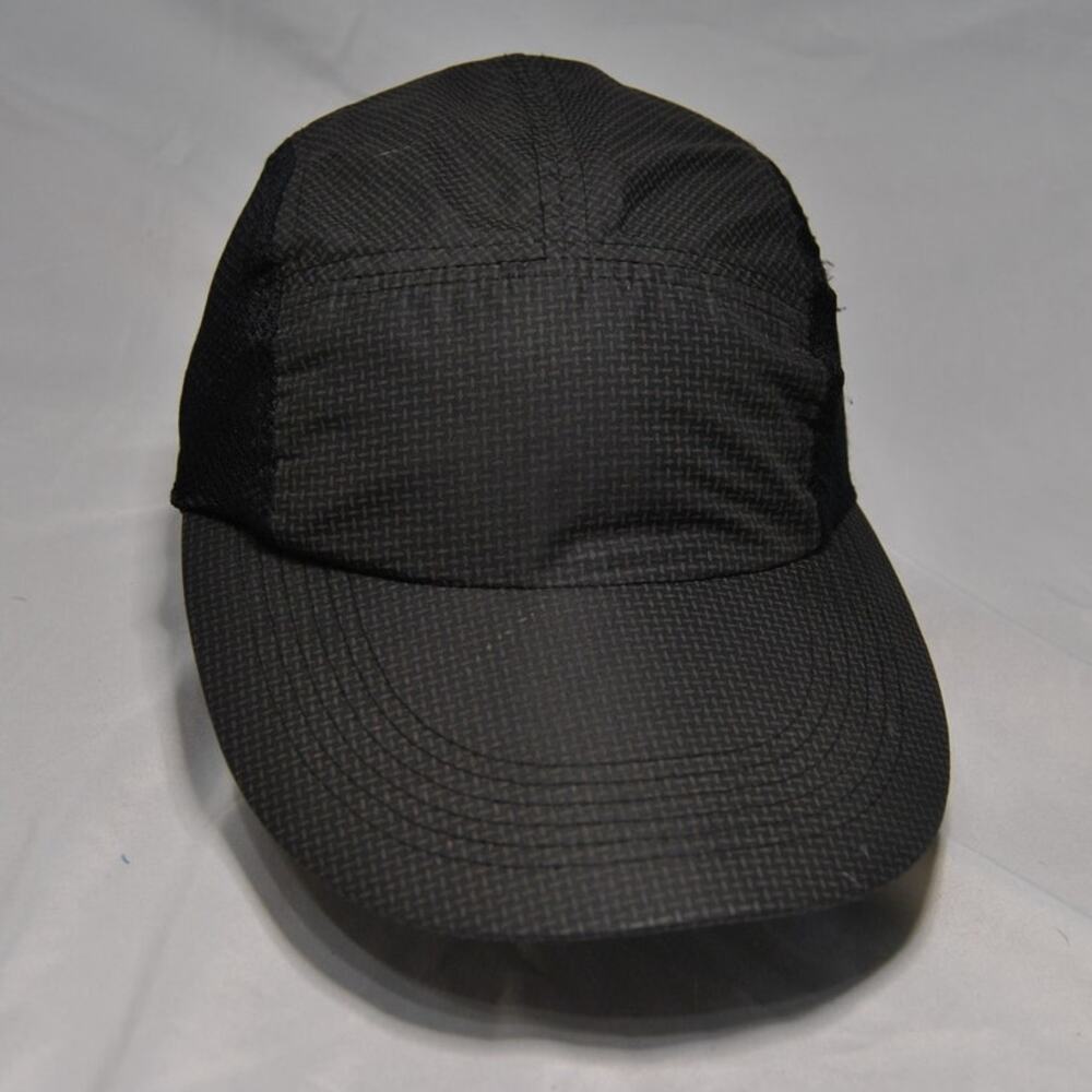 Primo Lid Mesh-Sided Running Hat Reflective Black